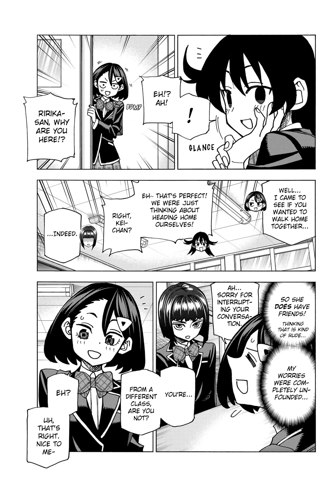 The Story Between a Dumb Prefect and a High School Girl with an Inappropriate Skirt Length Chapter 57 page 5 - Chapter 57: A story about dumb new students.