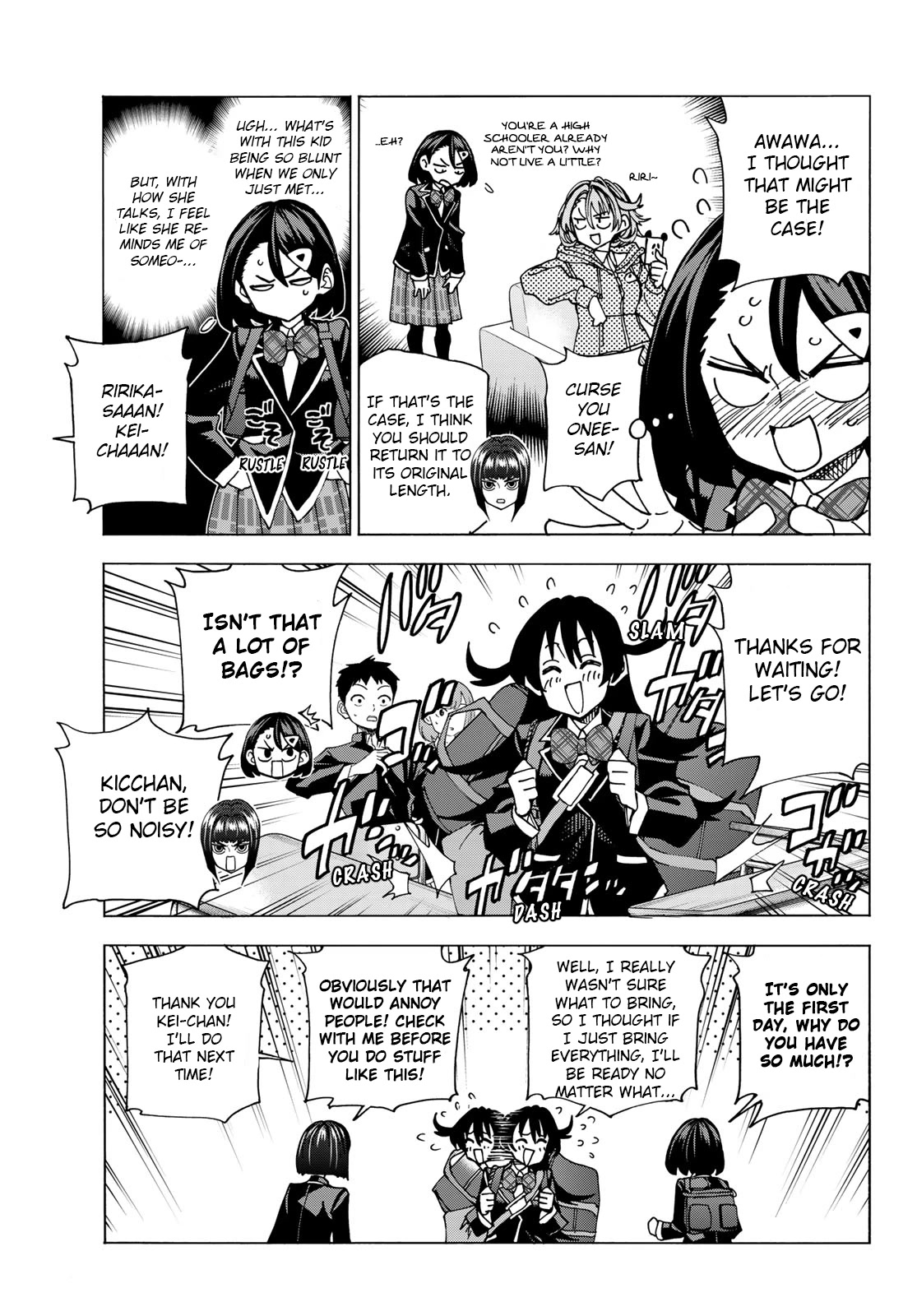 The Story Between a Dumb Prefect and a High School Girl with an Inappropriate Skirt Length Chapter 57 page 7 - Chapter 57: A story about dumb new students.