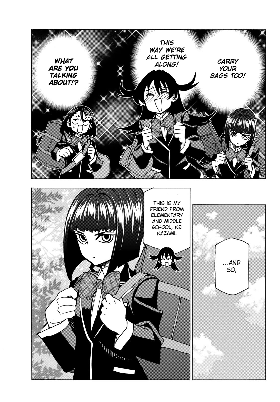 The Story Between a Dumb Prefect and a High School Girl with an Inappropriate Skirt Length Chapter 57 page 9 - Chapter 57: A story about dumb new students.