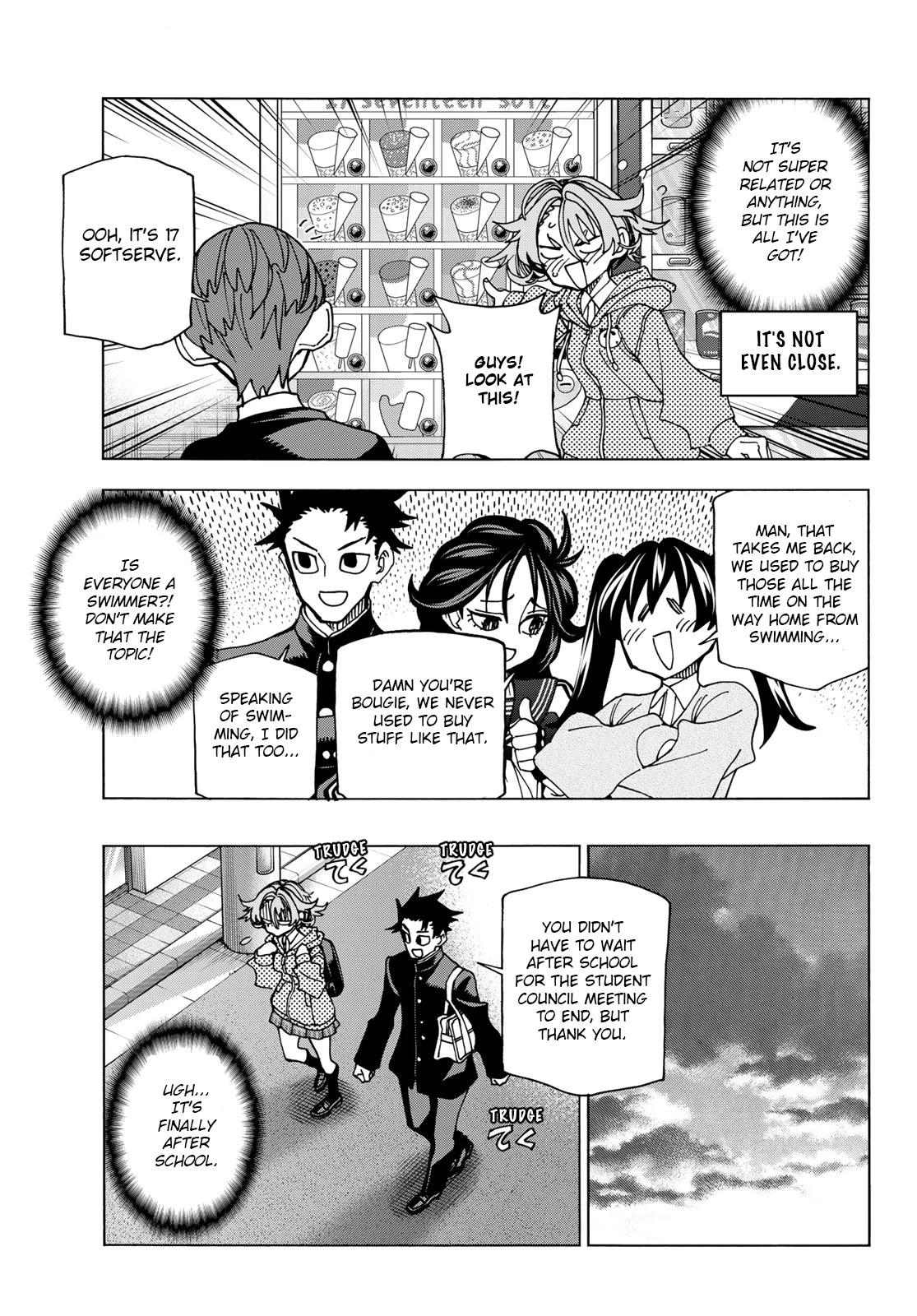 The Story Between a Dumb Prefect and a High School Girl with an Inappropriate Skirt Length Chapter 58 page 11 - Chapter 58: A story about a dumb girl and her birthday