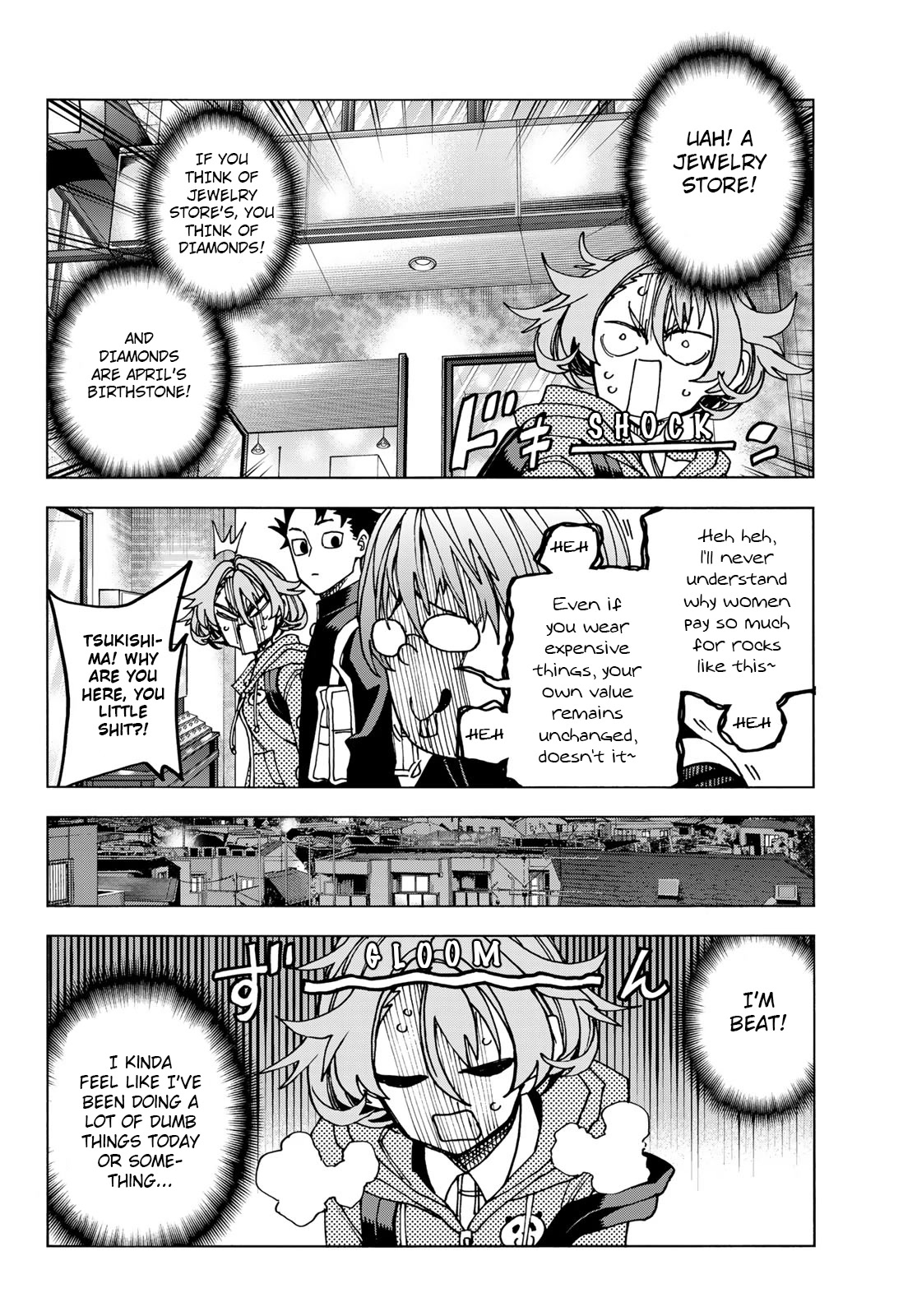 The Story Between a Dumb Prefect and a High School Girl with an Inappropriate Skirt Length Chapter 58 page 12 - Chapter 58: A story about a dumb girl and her birthday