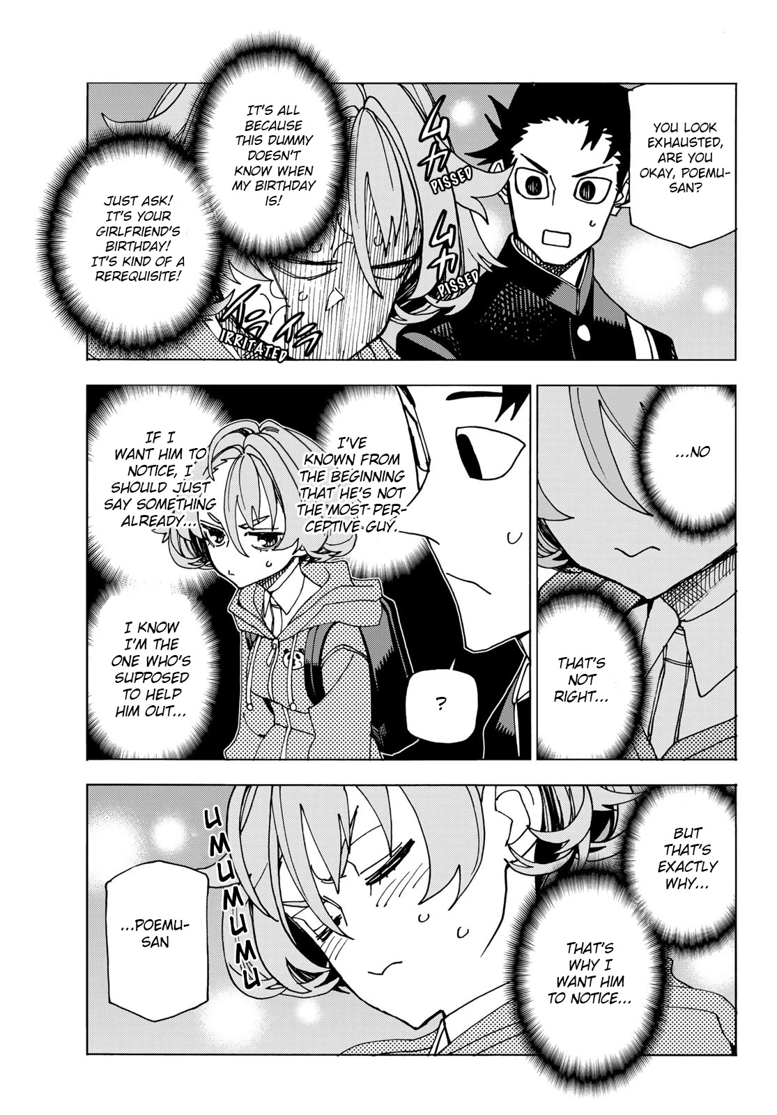 The Story Between a Dumb Prefect and a High School Girl with an Inappropriate Skirt Length Chapter 58 page 13 - Chapter 58: A story about a dumb girl and her birthday