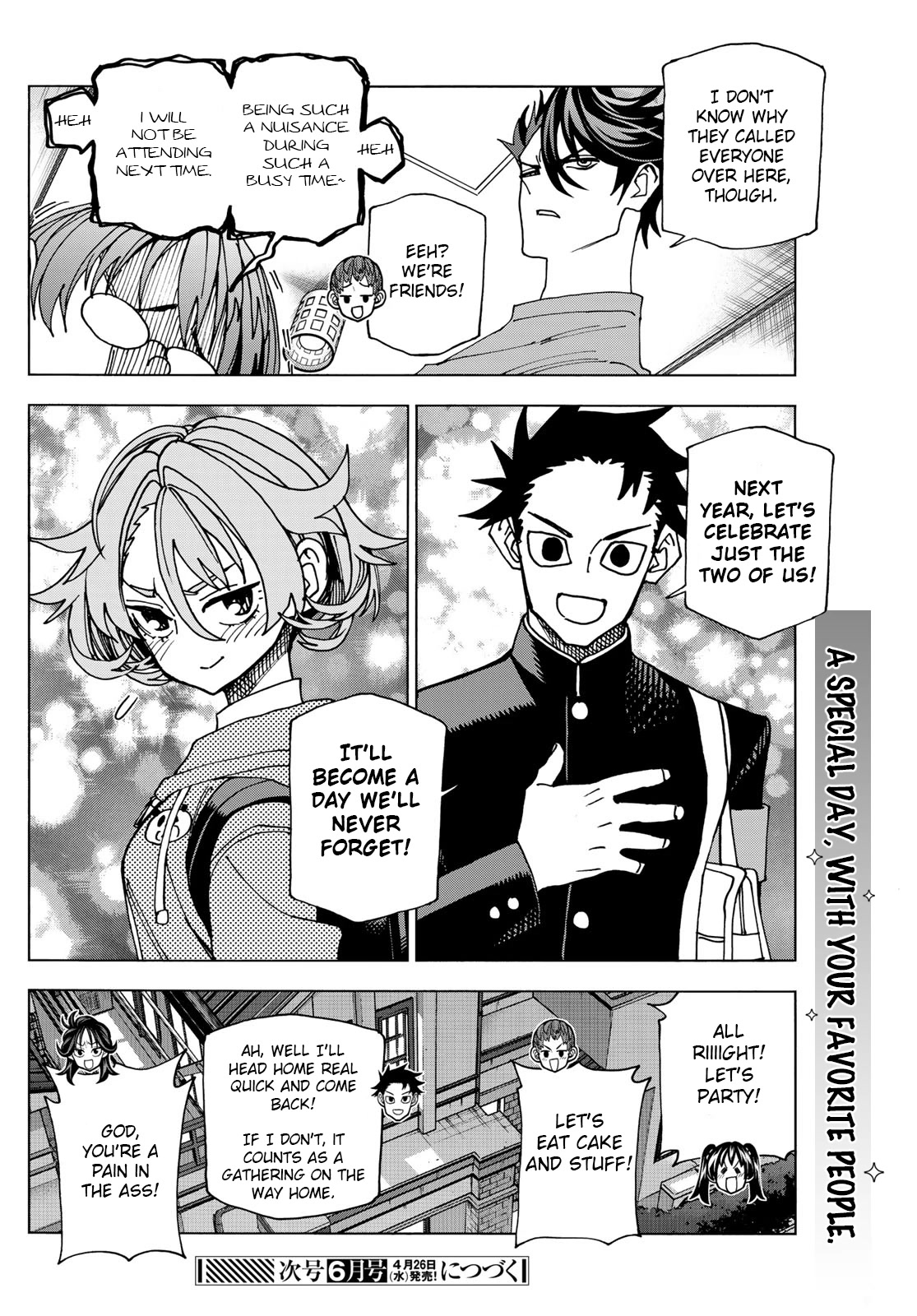 The Story Between a Dumb Prefect and a High School Girl with an Inappropriate Skirt Length Chapter 58 page 18 - Chapter 58: A story about a dumb girl and her birthday