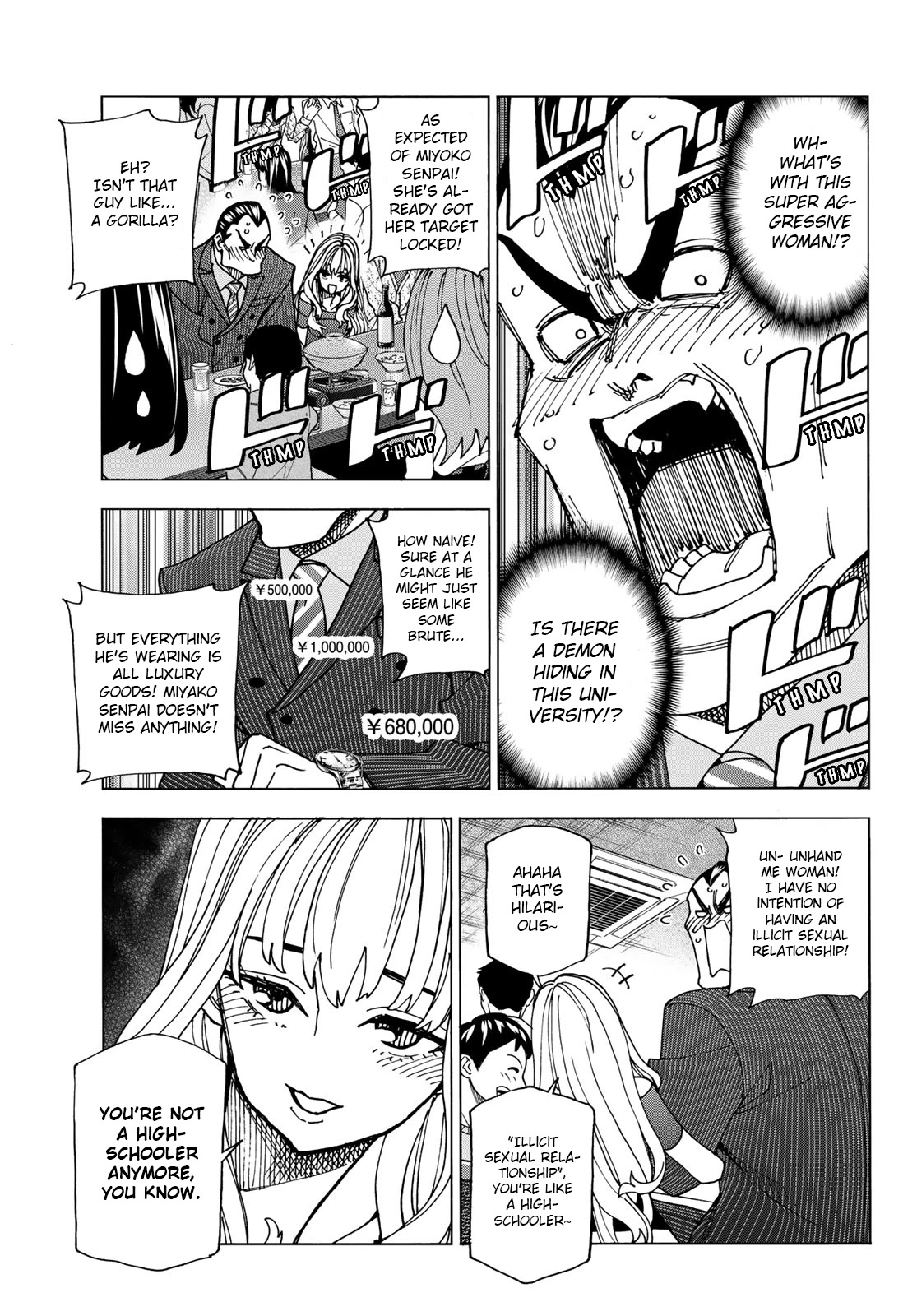 The Story Between a Dumb Prefect and a High School Girl with an Inappropriate Skirt Length Chapter 59 page 11 - Chapter 59: A story about a dumb rich couple and their new life