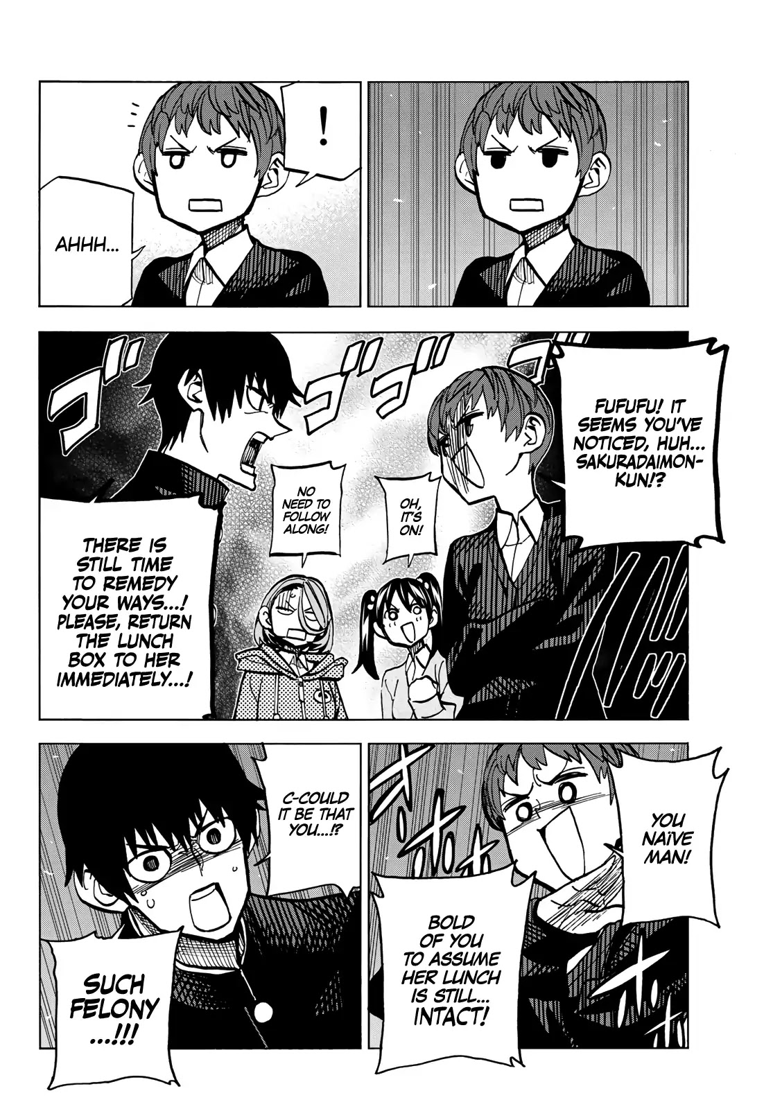 The Story Between a Dumb Prefect and a High School Girl with an Inappropriate Skirt Length Chapter 6 page 17 - Chapter 6: The Story of the Dumb Prefect and What Happened at Lunch Break