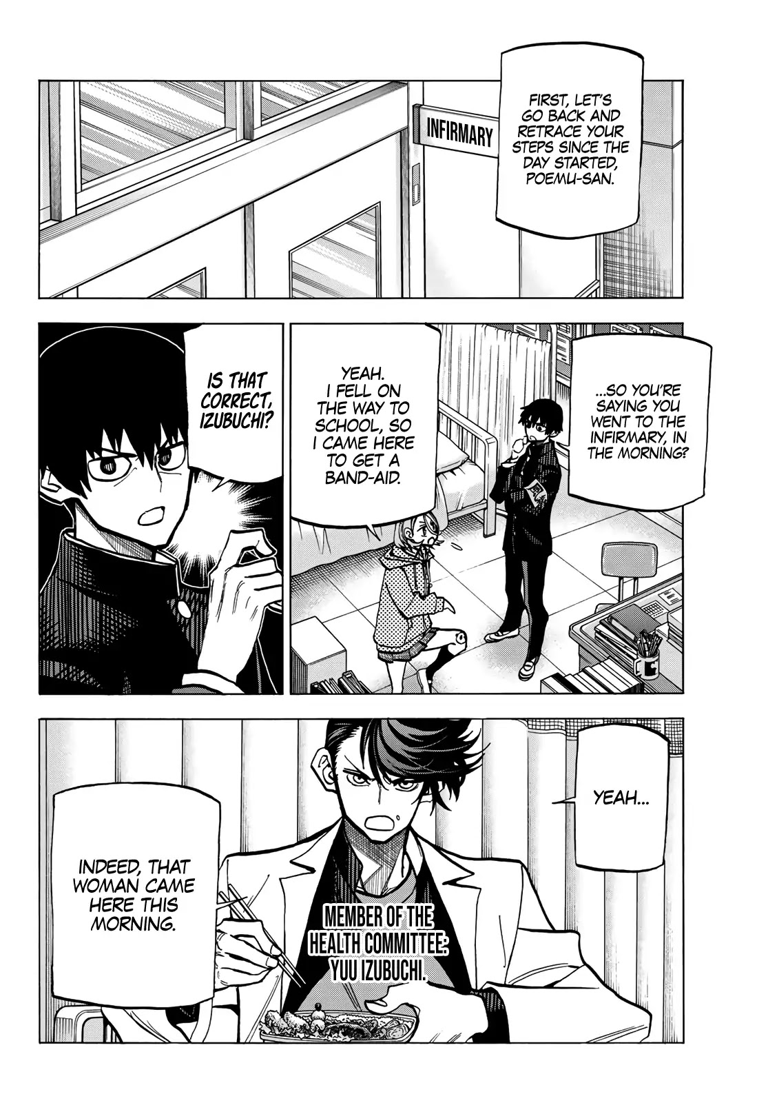 The Story Between a Dumb Prefect and a High School Girl with an Inappropriate Skirt Length Chapter 6 page 7 - Chapter 6: The Story of the Dumb Prefect and What Happened at Lunch Break