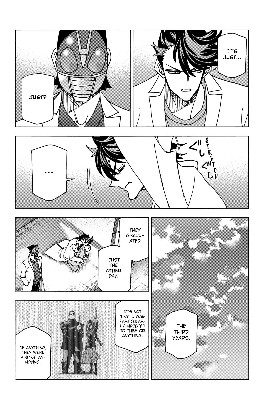 The Story Between a Dumb Prefect and a High School Girl with an Inappropriate Skirt Length Chapter 61 page 22 - Chapter 61: A story about dumb people and job shadowing