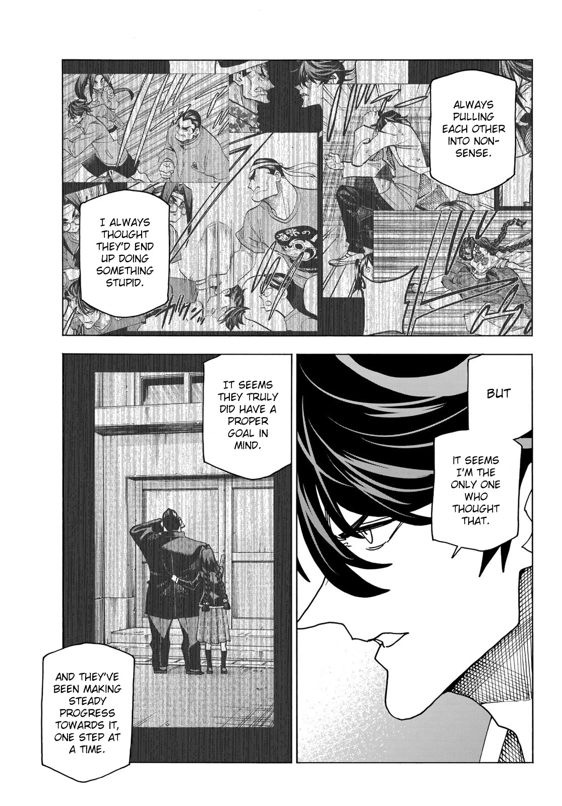 The Story Between a Dumb Prefect and a High School Girl with an Inappropriate Skirt Length Chapter 61 page 23 - Chapter 61: A story about dumb people and job shadowing