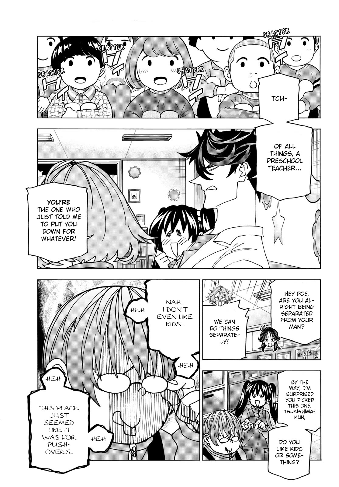 The Story Between a Dumb Prefect and a High School Girl with an Inappropriate Skirt Length Chapter 61 page 5 - Chapter 61: A story about dumb people and job shadowing