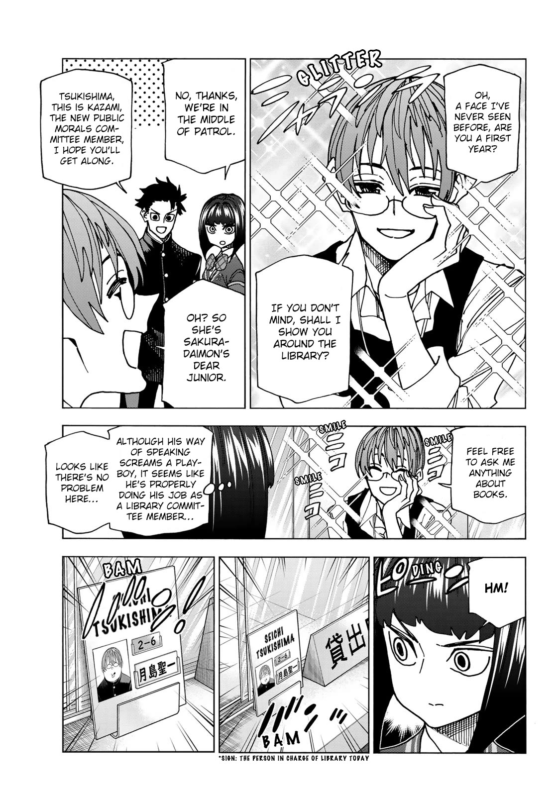 The Story Between a Dumb Prefect and a High School Girl with an Inappropriate Skirt Length Chapter 62 page 13 - Chapter 62: The Story of the Dumb Senior and Junior Prefects