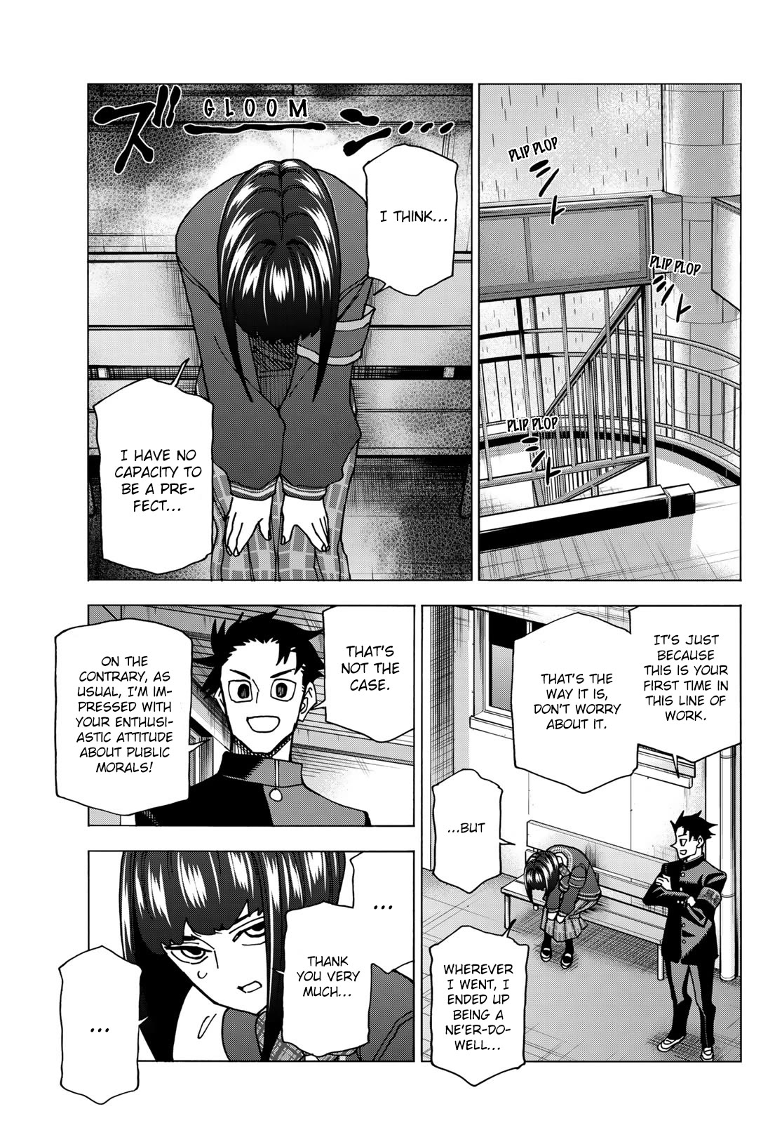 The Story Between a Dumb Prefect and a High School Girl with an Inappropriate Skirt Length Chapter 62 page 17 - Chapter 62: The Story of the Dumb Senior and Junior Prefects
