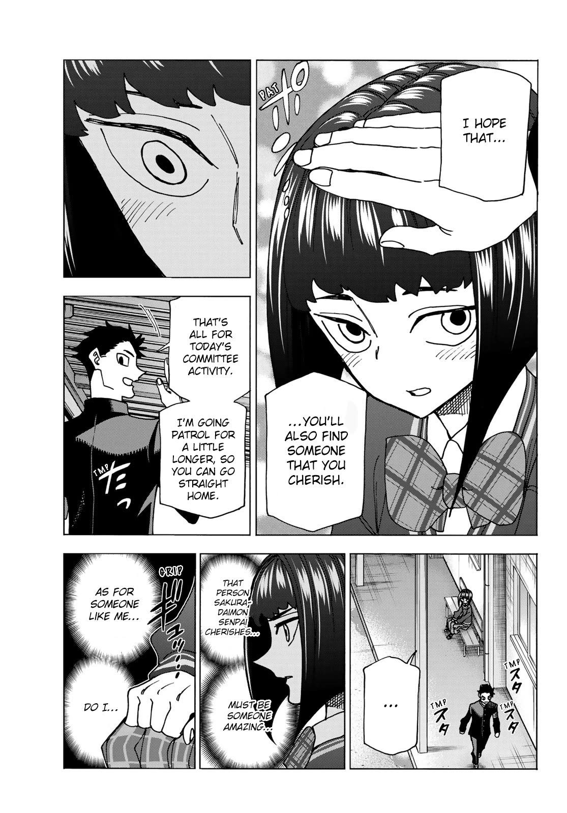 The Story Between a Dumb Prefect and a High School Girl with an Inappropriate Skirt Length Chapter 62 page 21 - Chapter 62: The Story of the Dumb Senior and Junior Prefects