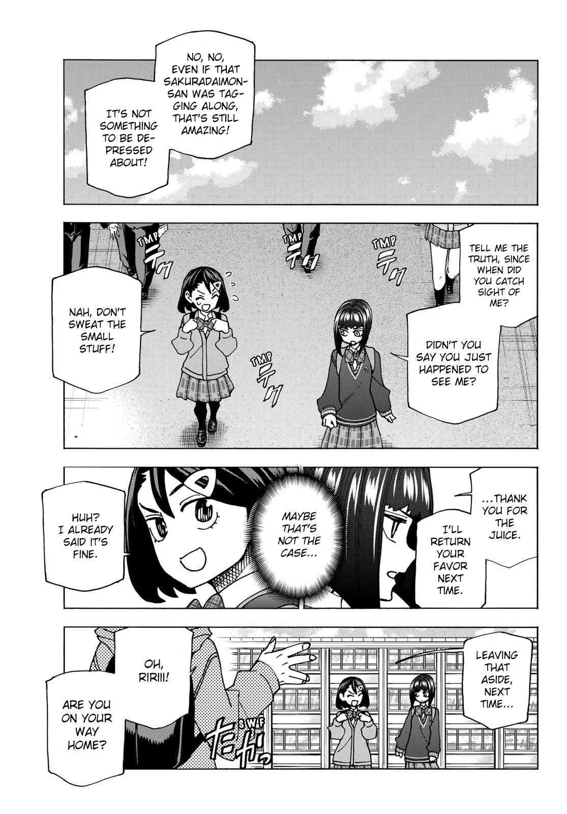 The Story Between a Dumb Prefect and a High School Girl with an Inappropriate Skirt Length Chapter 62 page 23 - Chapter 62: The Story of the Dumb Senior and Junior Prefects