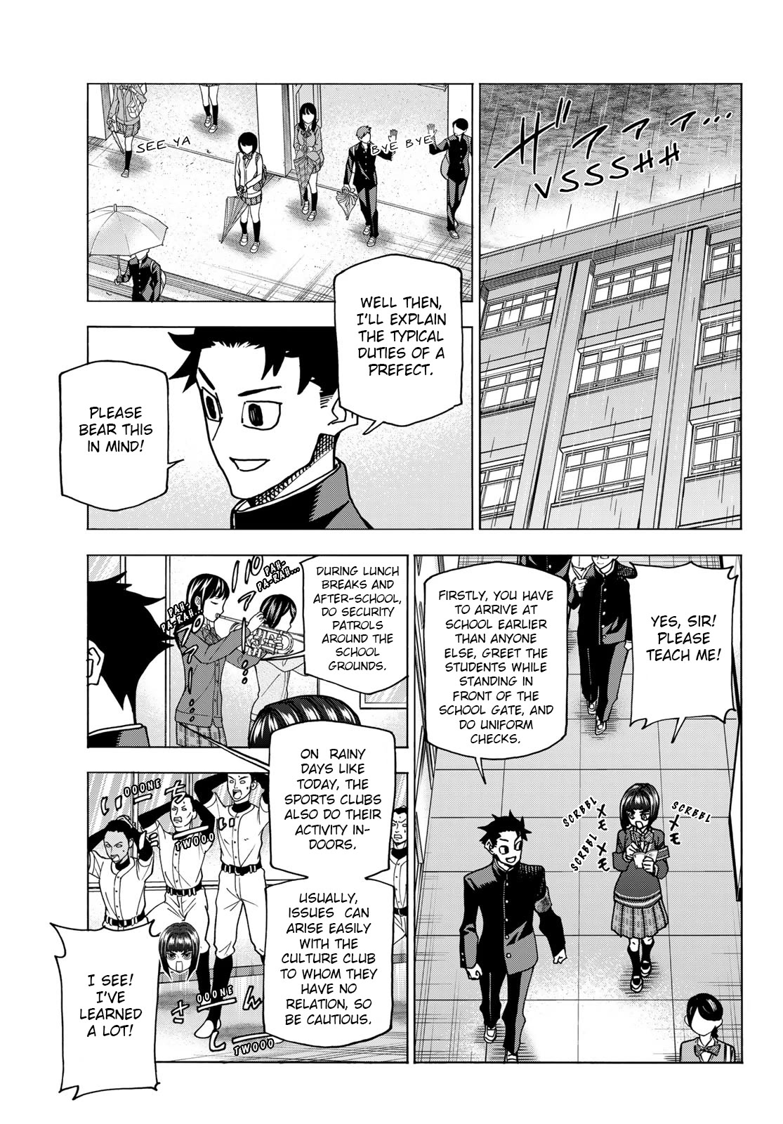 The Story Between a Dumb Prefect and a High School Girl with an Inappropriate Skirt Length Chapter 62 page 3 - Chapter 62: The Story of the Dumb Senior and Junior Prefects