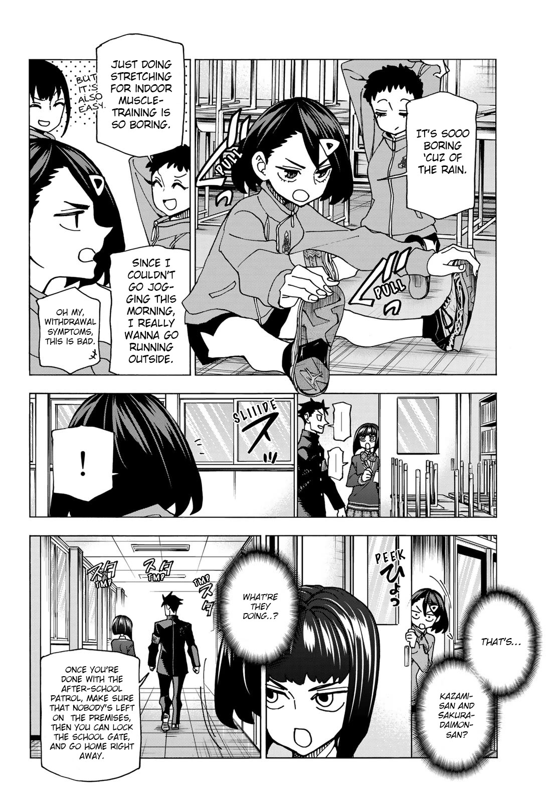 The Story Between a Dumb Prefect and a High School Girl with an Inappropriate Skirt Length Chapter 62 page 4 - Chapter 62: The Story of the Dumb Senior and Junior Prefects