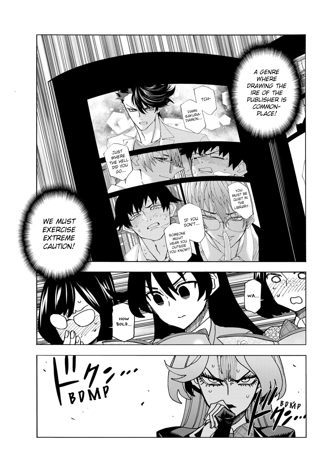 The Story Between a Dumb Prefect and a High School Girl with an Inappropriate Skirt Length Chapter 63 page 11 - Chapter 63: A story about dumb new students and a club activity tour