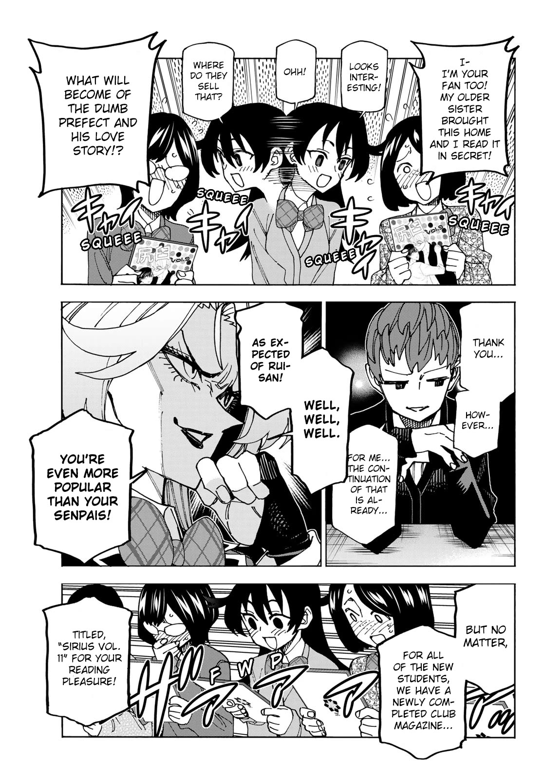 The Story Between a Dumb Prefect and a High School Girl with an Inappropriate Skirt Length Chapter 63 page 3 - Chapter 63: A story about dumb new students and a club activity tour