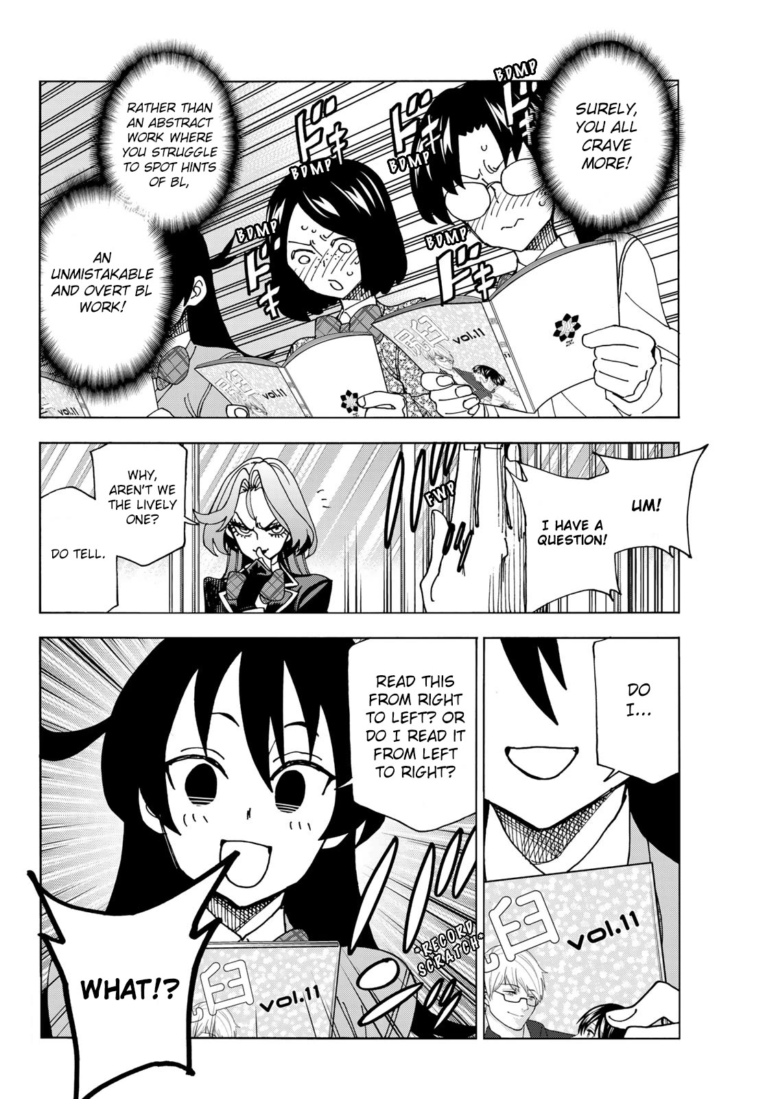 The Story Between a Dumb Prefect and a High School Girl with an Inappropriate Skirt Length Chapter 63 page 6 - Chapter 63: A story about dumb new students and a club activity tour