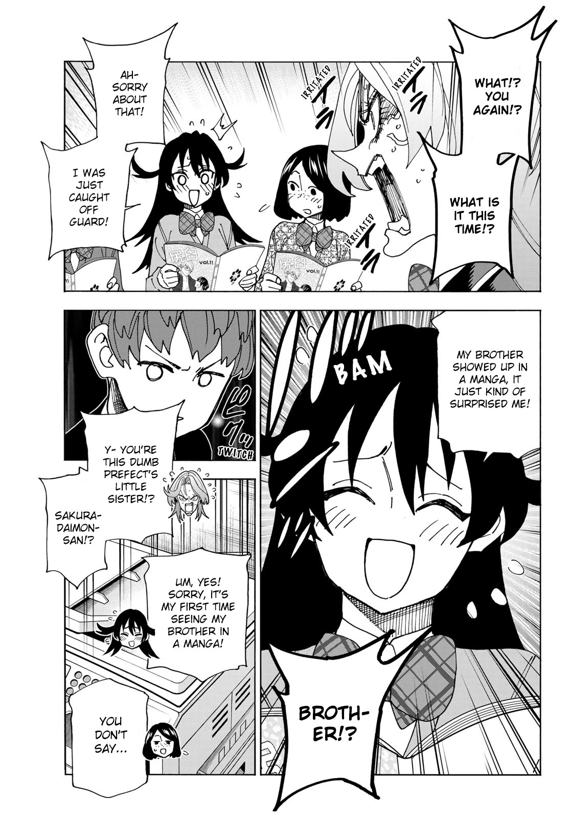 The Story Between a Dumb Prefect and a High School Girl with an Inappropriate Skirt Length Chapter 63 page 9 - Chapter 63: A story about dumb new students and a club activity tour