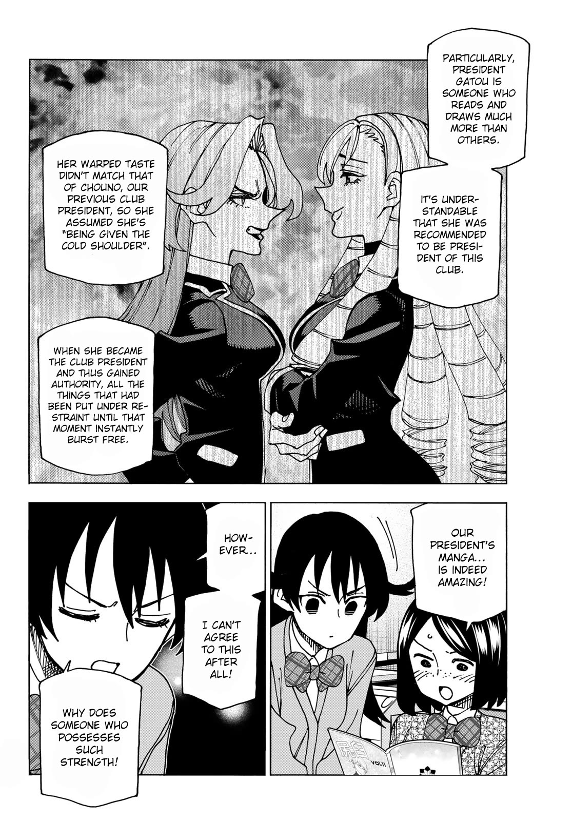 The Story Between a Dumb Prefect and a High School Girl with an Inappropriate Skirt Length Chapter 65 page 10 - Chapter 65: The story about the dumb newcomer and her creation activity