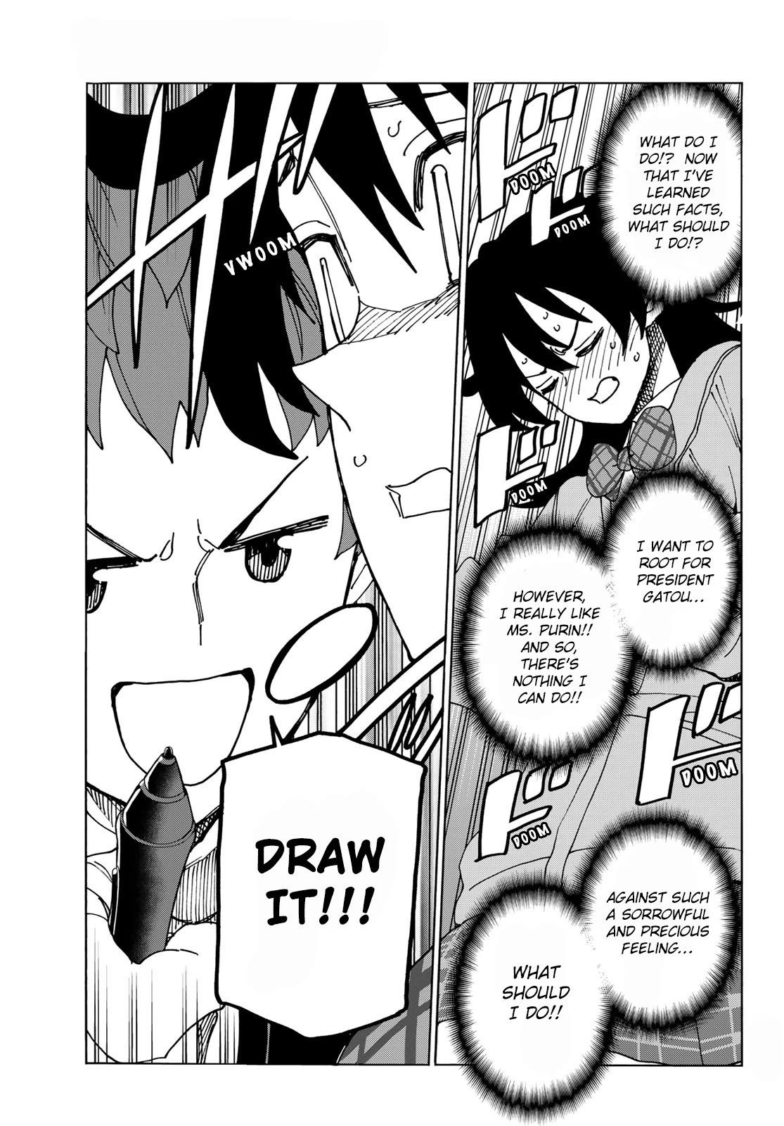 The Story Between a Dumb Prefect and a High School Girl with an Inappropriate Skirt Length Chapter 65 page 15 - Chapter 65: The story about the dumb newcomer and her creation activity