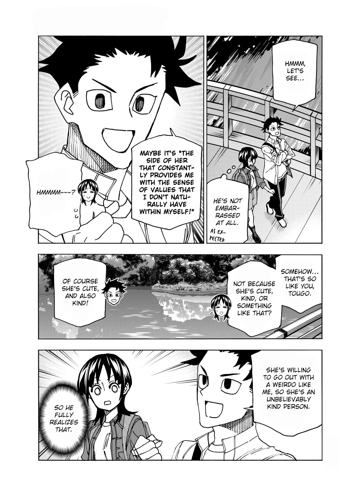 The Story Between a Dumb Prefect and a High School Girl with an Inappropriate Skirt Length Chapter 66 page 11 - Chapter 66: The Story of A Reunion Between the Dumb Prefect and His Old Friend.
