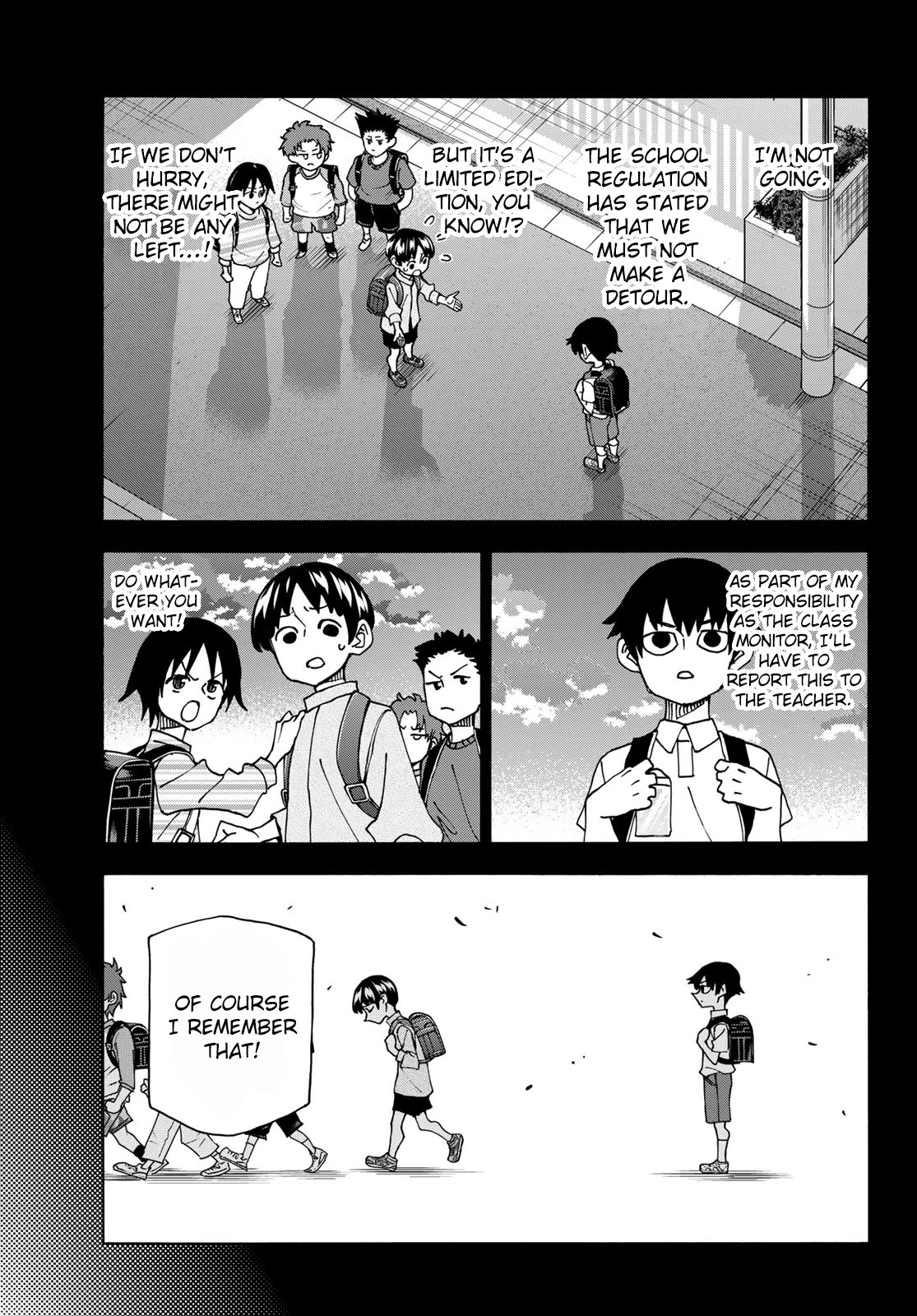 The Story Between a Dumb Prefect and a High School Girl with an Inappropriate Skirt Length Chapter 66 page 5 - Chapter 66: The Story of A Reunion Between the Dumb Prefect and His Old Friend.