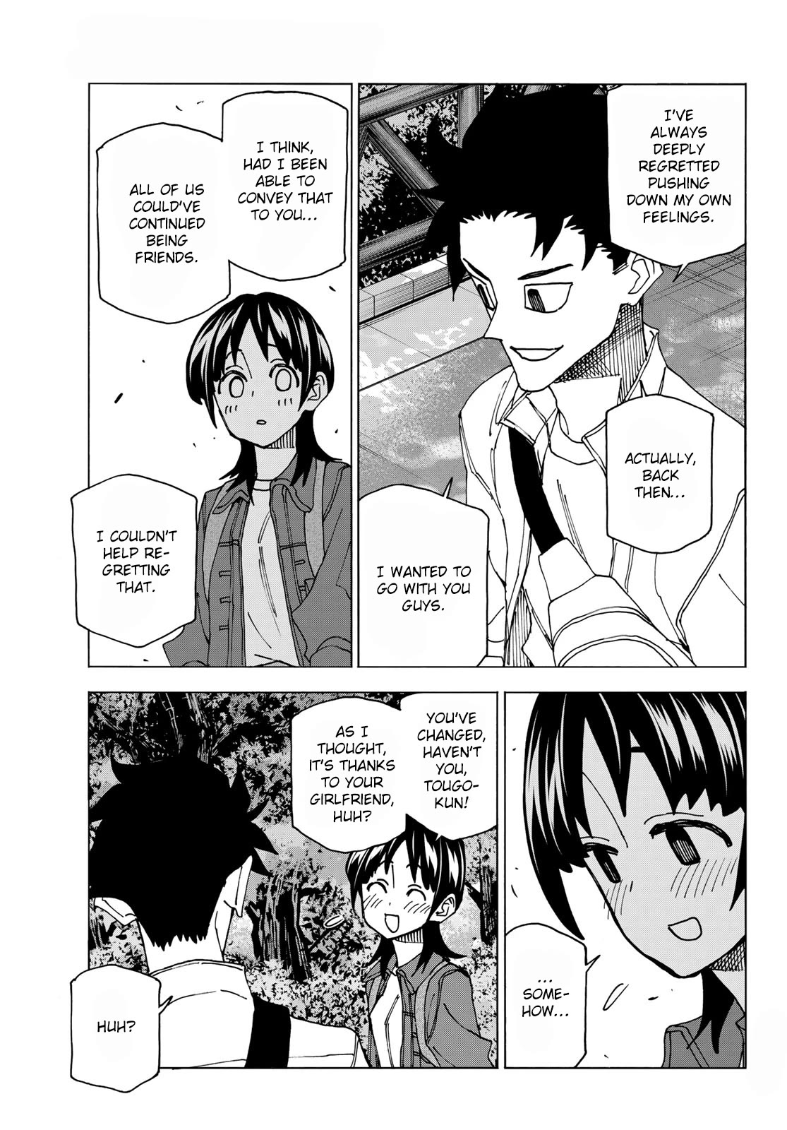 The Story Between a Dumb Prefect and a High School Girl with an Inappropriate Skirt Length Chapter 66 page 7 - Chapter 66: The Story of A Reunion Between the Dumb Prefect and His Old Friend.