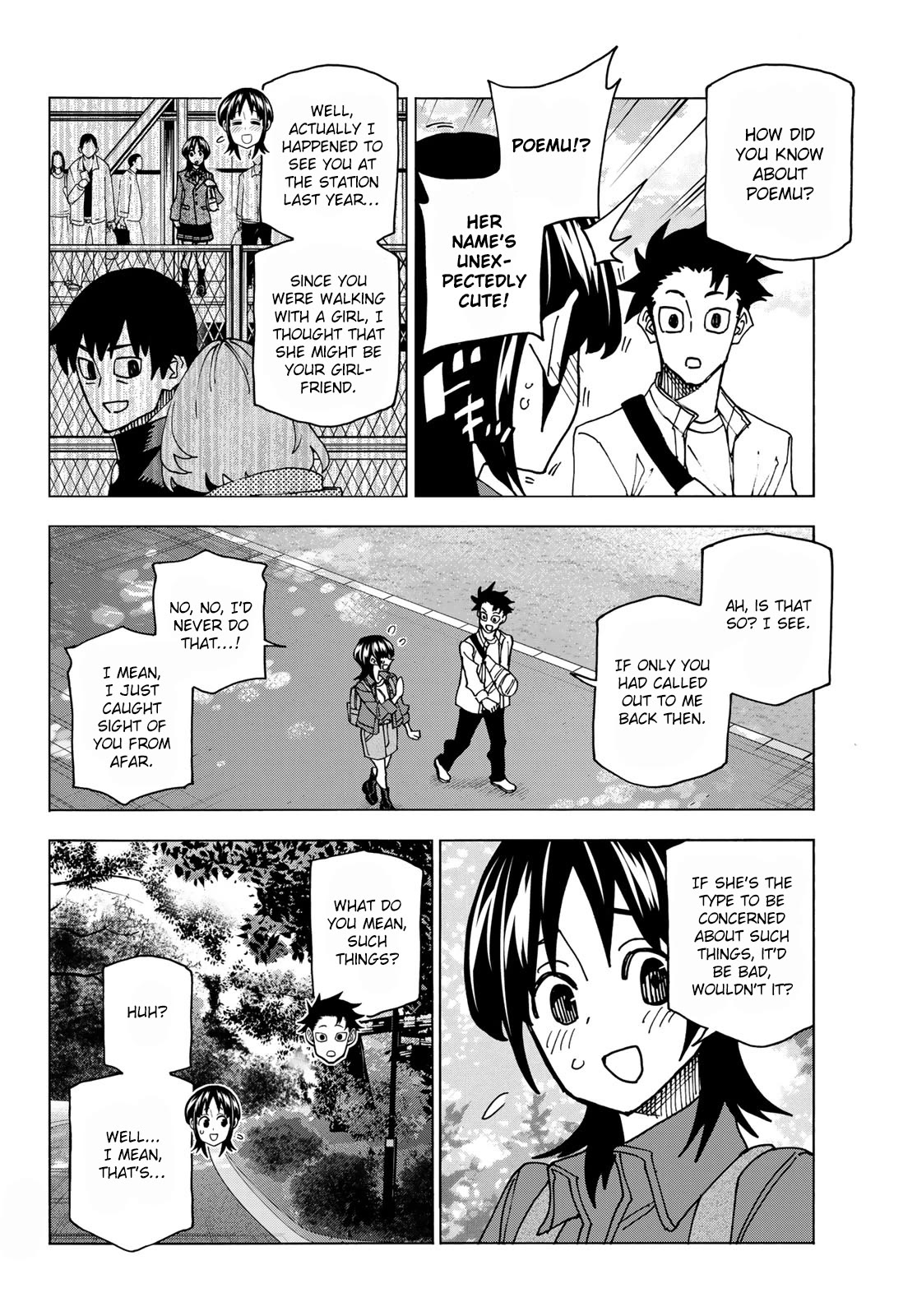 The Story Between a Dumb Prefect and a High School Girl with an Inappropriate Skirt Length Chapter 66 page 8 - Chapter 66: The Story of A Reunion Between the Dumb Prefect and His Old Friend.