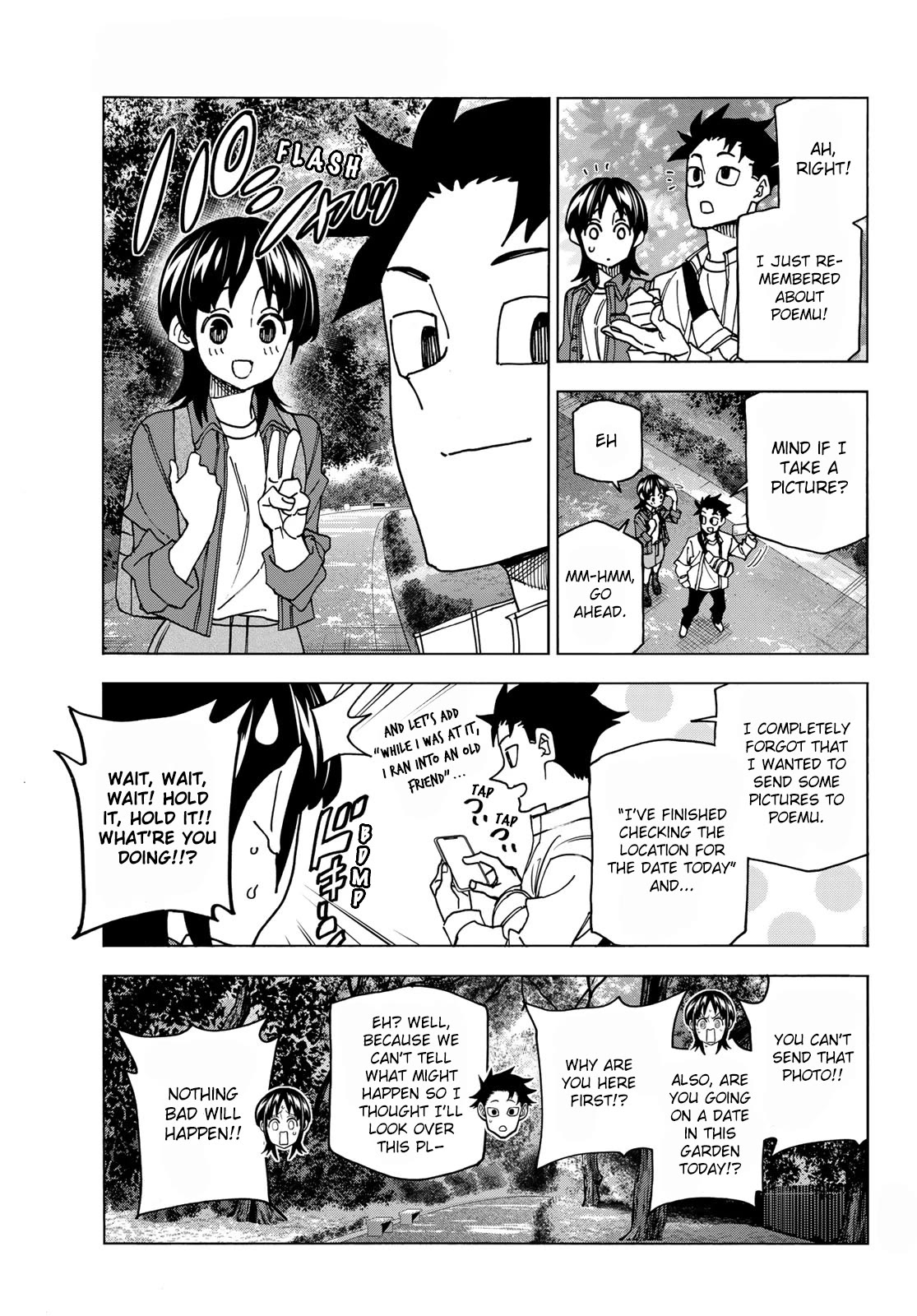 The Story Between a Dumb Prefect and a High School Girl with an Inappropriate Skirt Length Chapter 66 page 9 - Chapter 66: The Story of A Reunion Between the Dumb Prefect and His Old Friend.