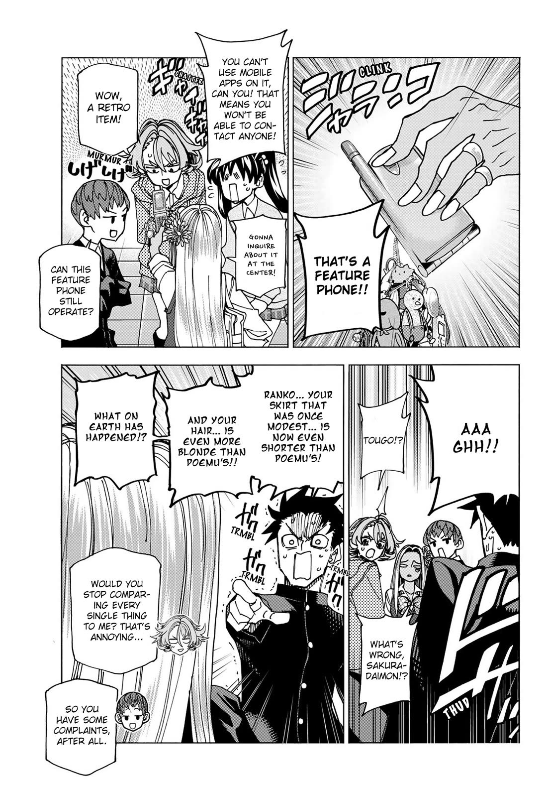 The Story Between a Dumb Prefect and a High School Girl with an Inappropriate Skirt Length Chapter 67 page 11 - Chapter 67: The Story About The Makeover of the Dumb Female Delinquent