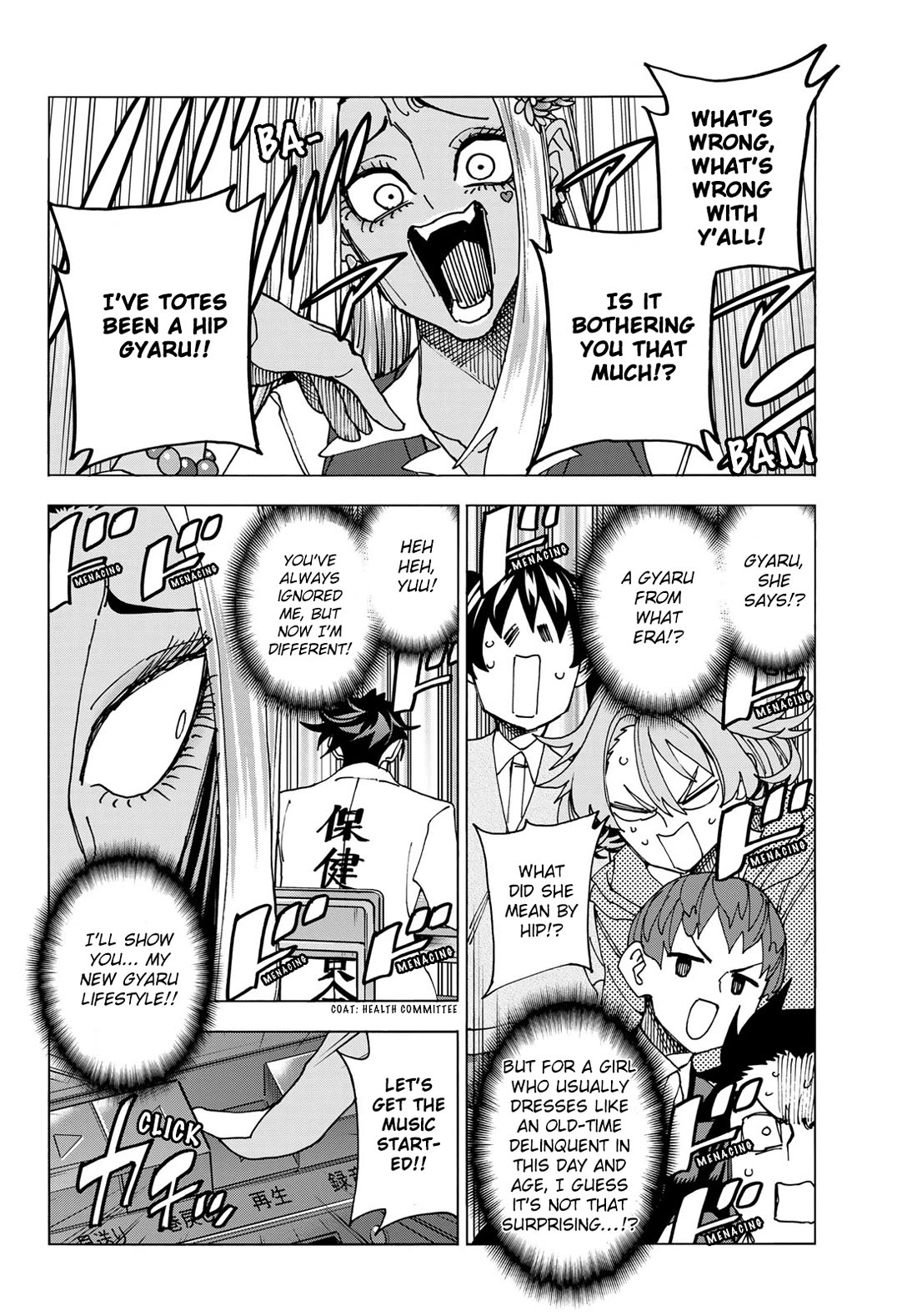 The Story Between a Dumb Prefect and a High School Girl with an Inappropriate Skirt Length Chapter 67 page 12 - Chapter 67: The Story About The Makeover of the Dumb Female Delinquent