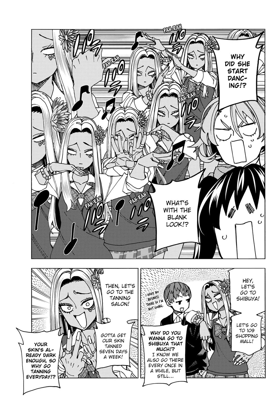 The Story Between a Dumb Prefect and a High School Girl with an Inappropriate Skirt Length Chapter 67 page 13 - Chapter 67: The Story About The Makeover of the Dumb Female Delinquent