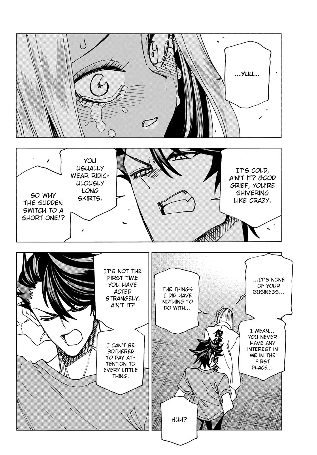 The Story Between a Dumb Prefect and a High School Girl with an Inappropriate Skirt Length Chapter 67 page 18 - Chapter 67: The Story About The Makeover of the Dumb Female Delinquent