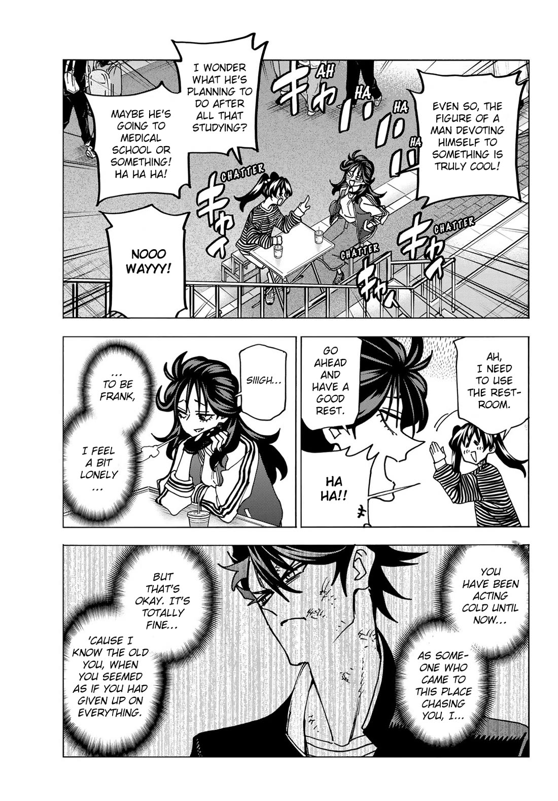 The Story Between a Dumb Prefect and a High School Girl with an Inappropriate Skirt Length Chapter 67 page 3 - Chapter 67: The Story About The Makeover of the Dumb Female Delinquent