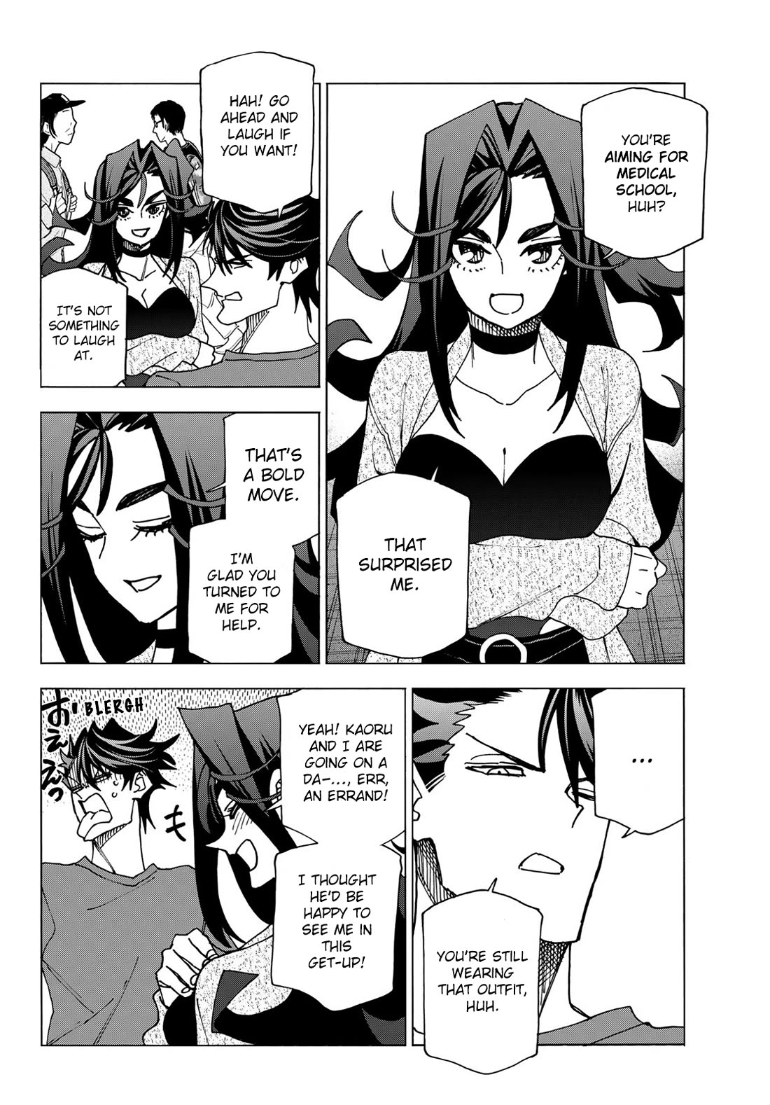The Story Between a Dumb Prefect and a High School Girl with an Inappropriate Skirt Length Chapter 67 page 6 - Chapter 67: The Story About The Makeover of the Dumb Female Delinquent