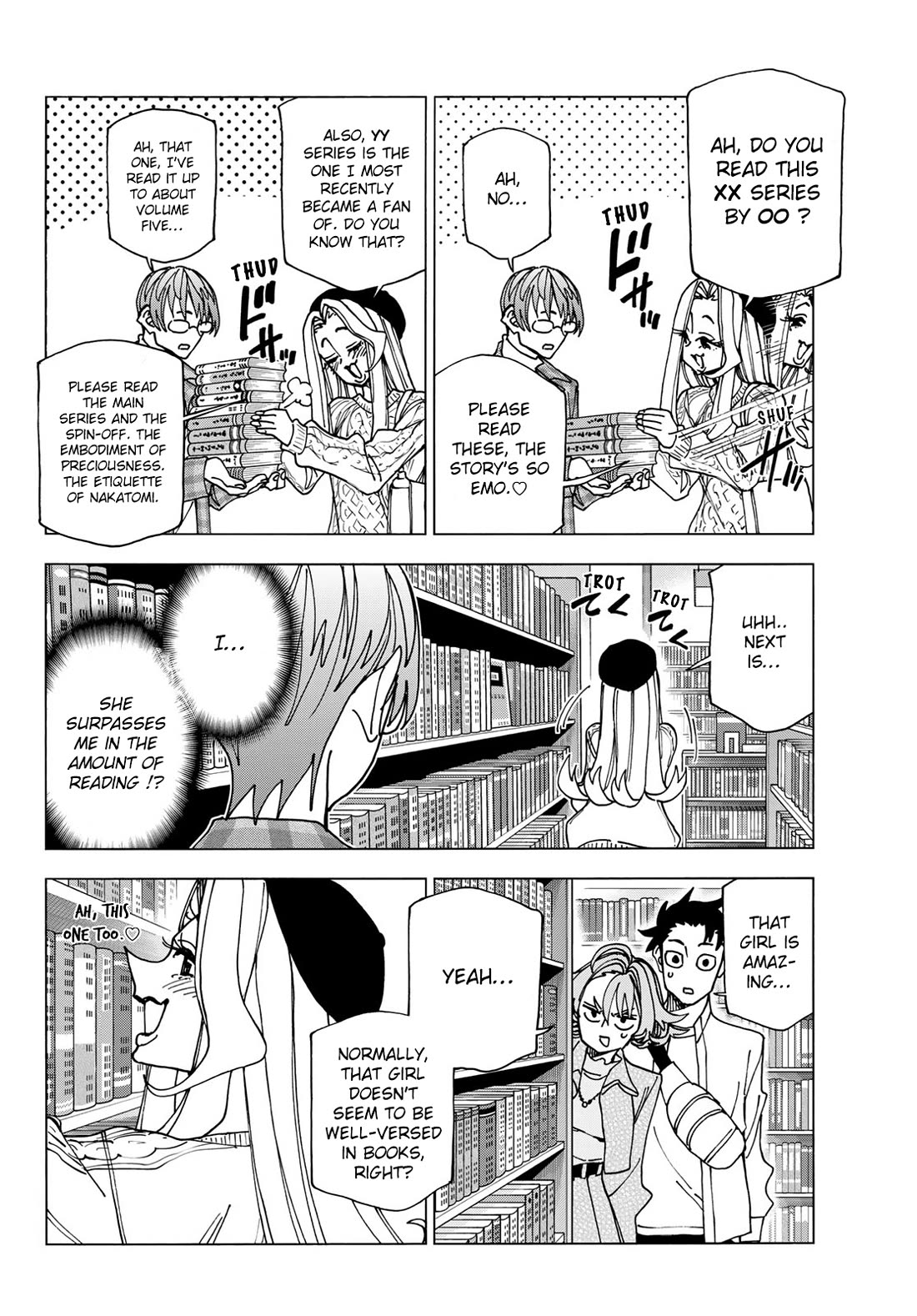 The Story Between a Dumb Prefect and a High School Girl with an Inappropriate Skirt Length Chapter 68 page 16 - Chapter 68: The Story of A Dumb Library Committee and An Avid-Reader Gyaru