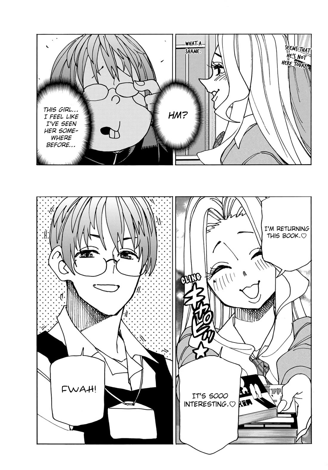 The Story Between a Dumb Prefect and a High School Girl with an Inappropriate Skirt Length Chapter 68 page 3 - Chapter 68: The Story of A Dumb Library Committee and An Avid-Reader Gyaru