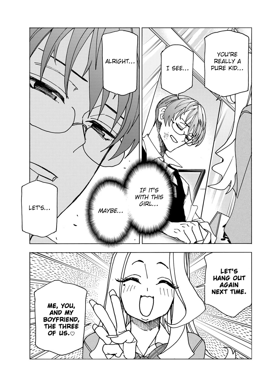The Story Between a Dumb Prefect and a High School Girl with an Inappropriate Skirt Length Chapter 68 page 37 - Chapter 68: The Story of A Dumb Library Committee and An Avid-Reader Gyaru