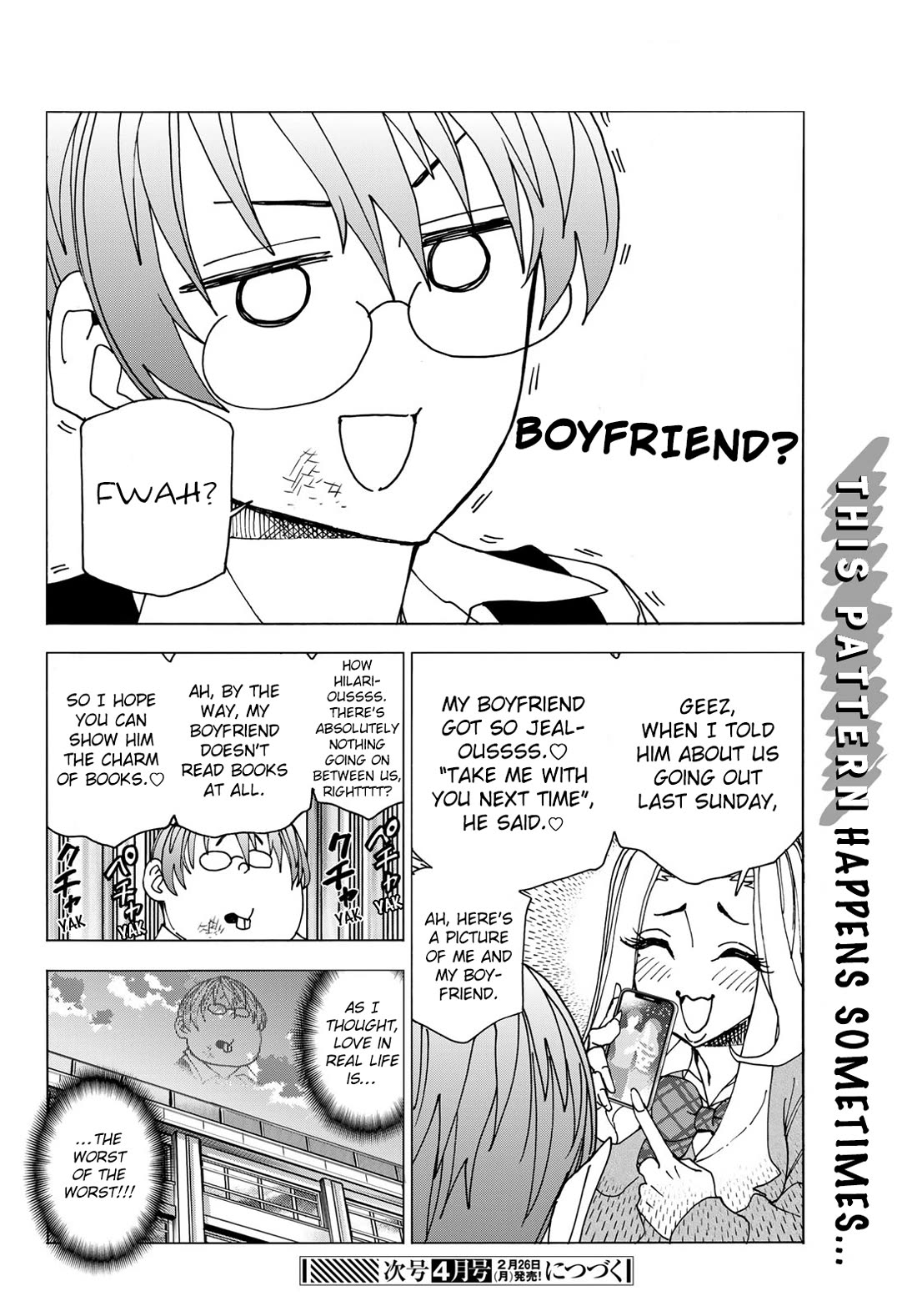 The Story Between a Dumb Prefect and a High School Girl with an Inappropriate Skirt Length Chapter 68 page 38 - Chapter 68: The Story of A Dumb Library Committee and An Avid-Reader Gyaru