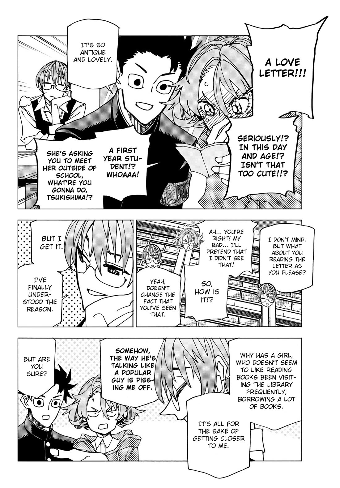 The Story Between a Dumb Prefect and a High School Girl with an Inappropriate Skirt Length Chapter 68 page 6 - Chapter 68: The Story of A Dumb Library Committee and An Avid-Reader Gyaru
