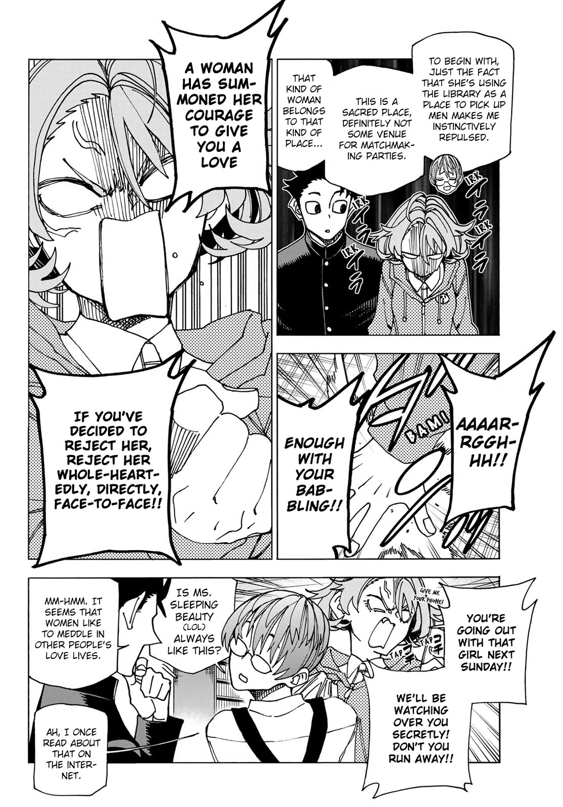The Story Between a Dumb Prefect and a High School Girl with an Inappropriate Skirt Length Chapter 68 page 8 - Chapter 68: The Story of A Dumb Library Committee and An Avid-Reader Gyaru