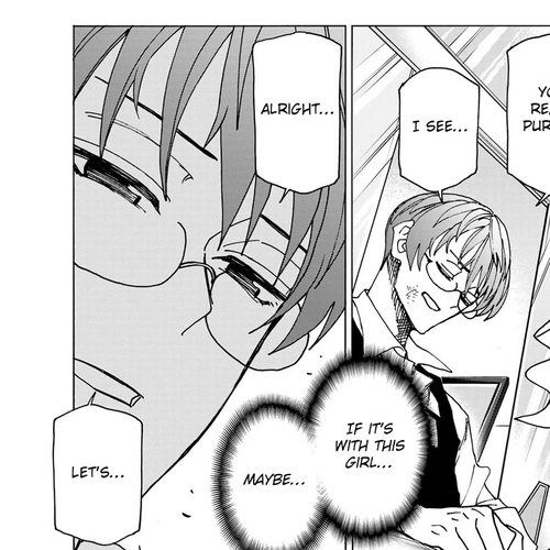 The Story Between a Dumb Prefect and a High School Girl with an Inappropriate Skirt Length Chapter 68: The Story of A Dumb Library Committee and An Avid-Reader Gyaru cover