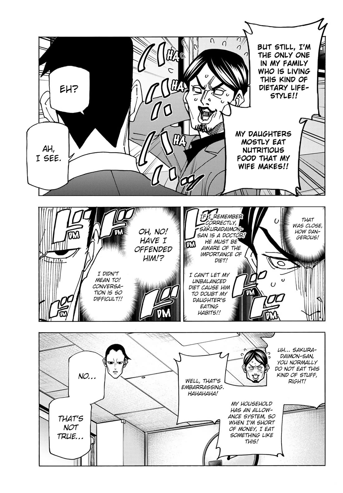 The Story Between a Dumb Prefect and a High School Girl with an Inappropriate Skirt Length Chapter 69 page 7 - Chapter 69: The Story of The Dumb Father’s Allowance Circumstance ~ the case of the 46 year-old doctor