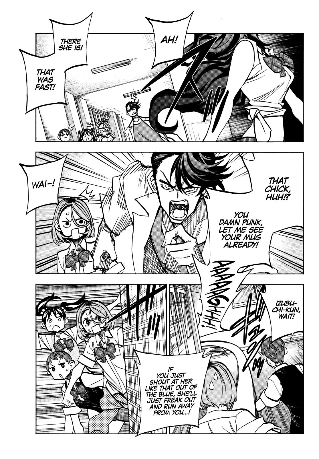 The Story Between a Dumb Prefect and a High School Girl with an Inappropriate Skirt Length Chapter 7 page 13 - Chapter 7: The Story about the Dumb Prefect and the Overly Friendly Gyaru Upperclassman