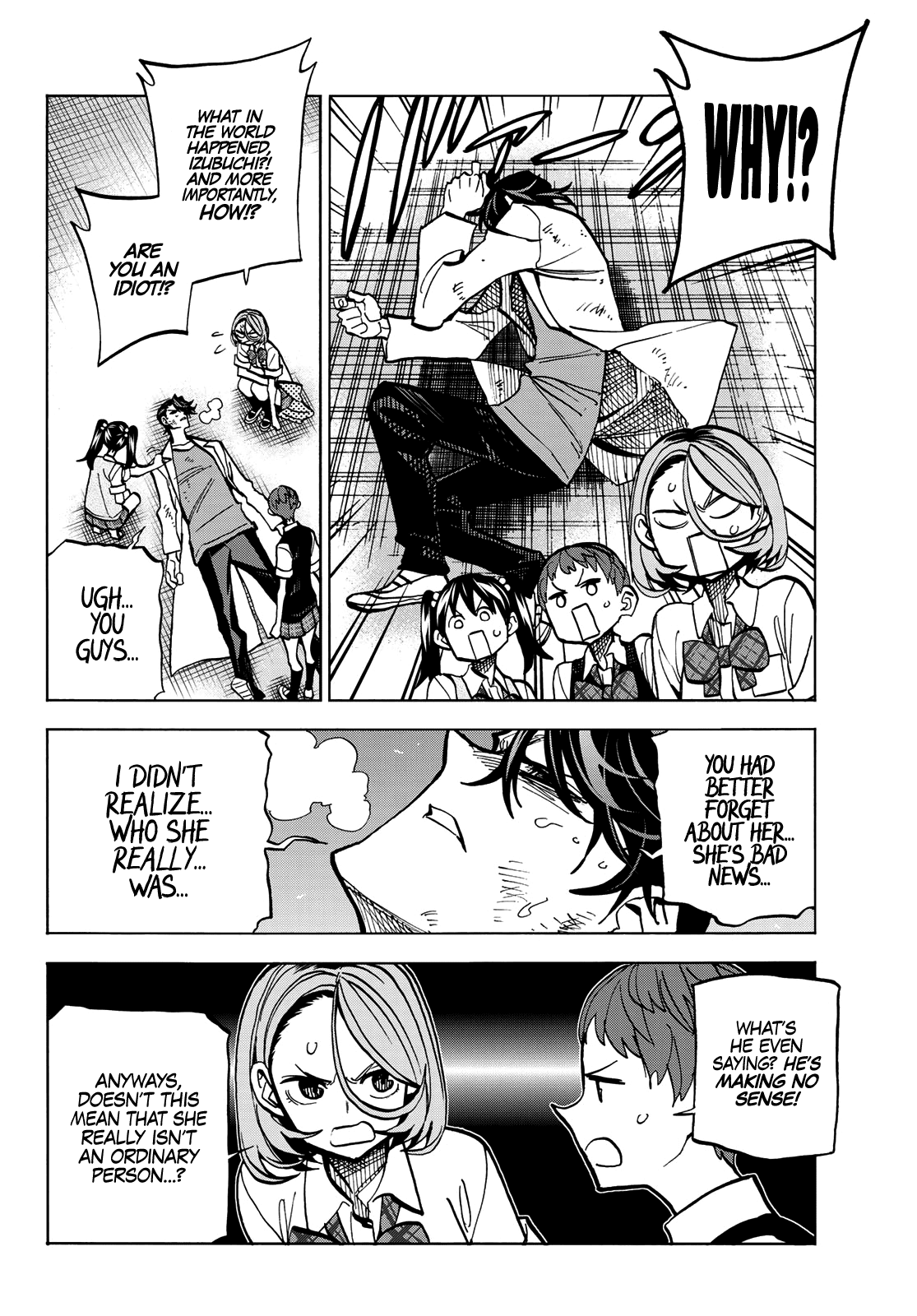 The Story Between a Dumb Prefect and a High School Girl with an Inappropriate Skirt Length Chapter 7 page 14 - Chapter 7: The Story about the Dumb Prefect and the Overly Friendly Gyaru Upperclassman