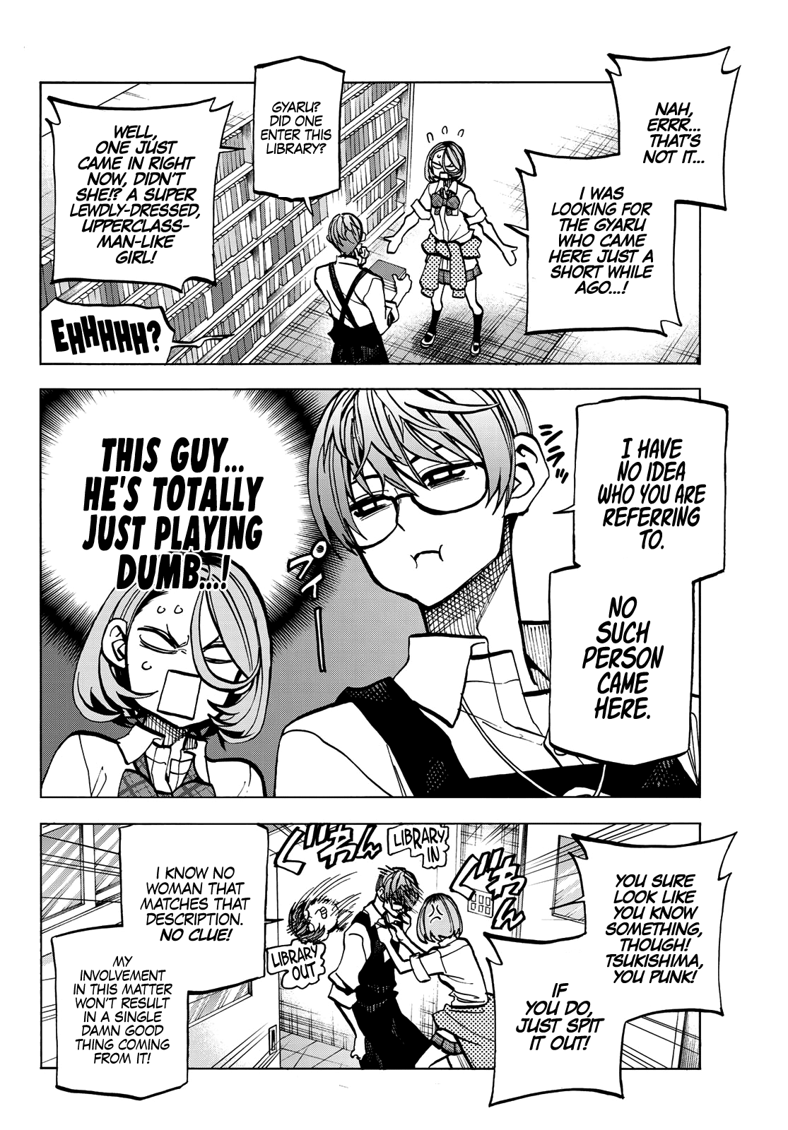 The Story Between a Dumb Prefect and a High School Girl with an Inappropriate Skirt Length Chapter 7 page 16 - Chapter 7: The Story about the Dumb Prefect and the Overly Friendly Gyaru Upperclassman