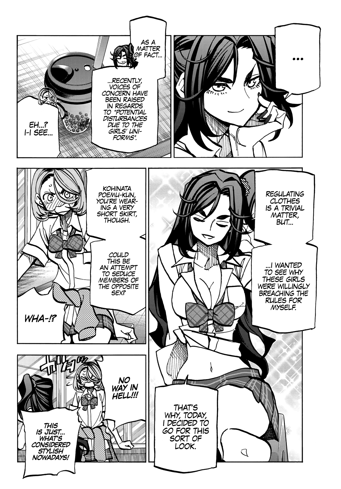 The Story Between a Dumb Prefect and a High School Girl with an Inappropriate Skirt Length Chapter 7 page 24 - Chapter 7: The Story about the Dumb Prefect and the Overly Friendly Gyaru Upperclassman