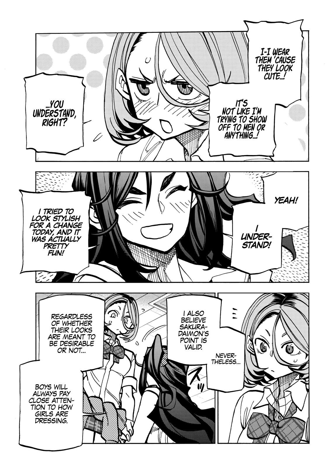 The Story Between a Dumb Prefect and a High School Girl with an Inappropriate Skirt Length Chapter 7 page 25 - Chapter 7: The Story about the Dumb Prefect and the Overly Friendly Gyaru Upperclassman