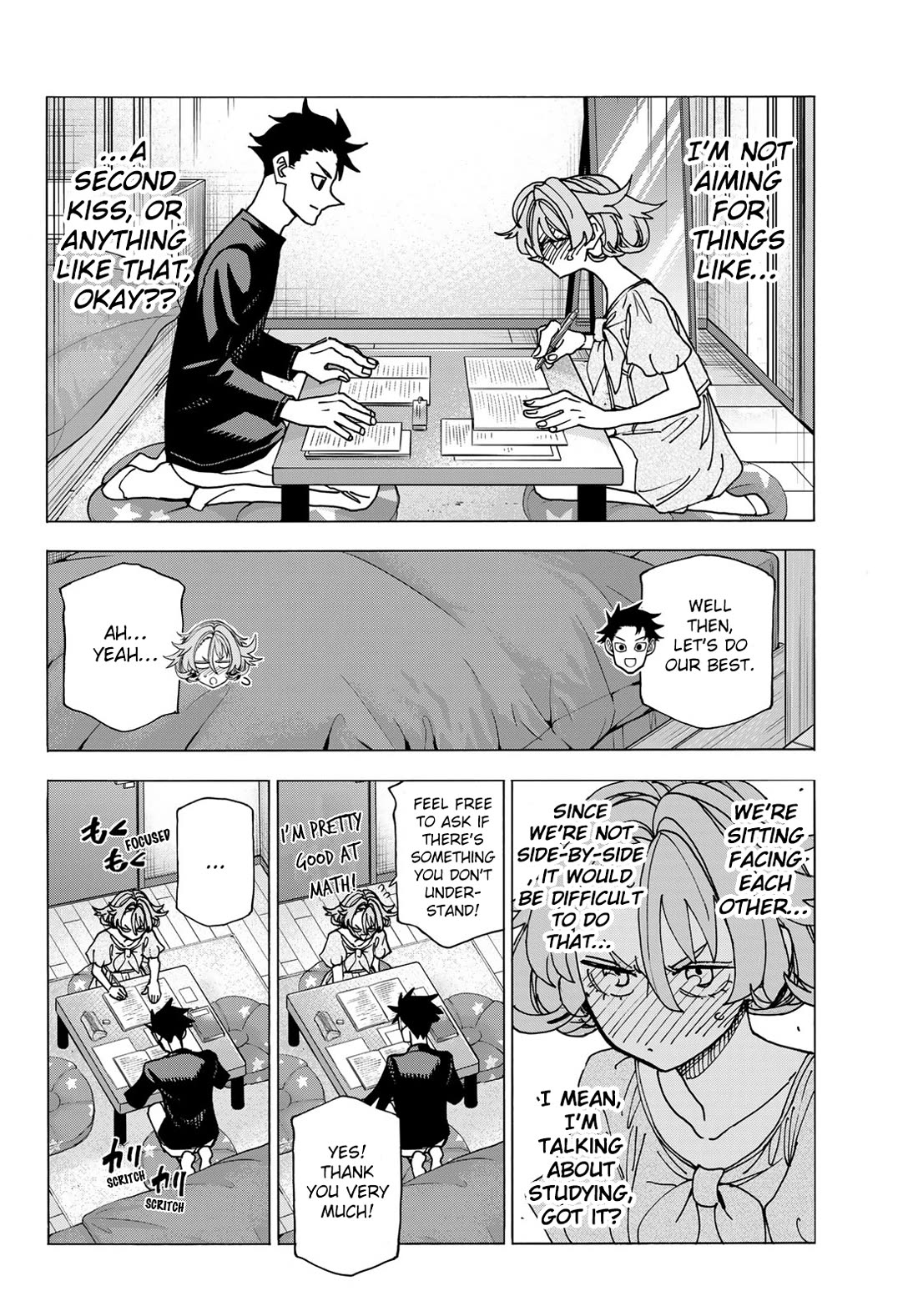 The Story Between a Dumb Prefect and a High School Girl with an Inappropriate Skirt Length Chapter 70 page 10 - Chapter 70: The Story of the Future of the Dumb Prefect and the High School Girl With an inappropriate Skirt Length